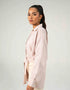 WAFFLE OVERLAPPED BUCKLE SHIRT